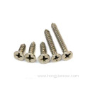 High quality DIN7982 Stainless steel cross recessed screw